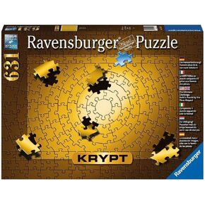 Ravensburger Krypt Gold 631 Piece Jigsaw Puzzle for Adults - 15152 - Every Piece is Unique, Softclick Technology Means Pieces Fit Together Perfectly