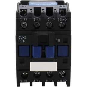 Baomain AC Contactor CJX2-0910 AC 24V Coil Voltage 18A 3 Phase NO Motor Control