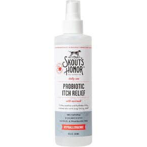 SKOUT'S HONOR: Probiotic Itch Relief Shampoo - for a Healthier Skin and Coat - Fragrance-Free - Hypoallergenic