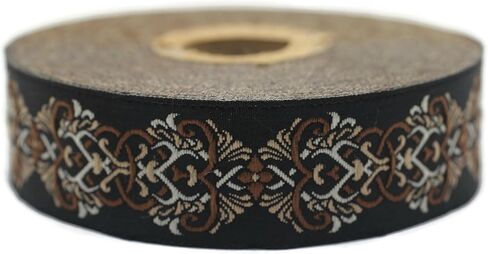 11 Yard 1.96 inches Wide Celtic Knot Jacquard Ribbon Sewing Trim Upholstery Fabric 50976 in Kuwait