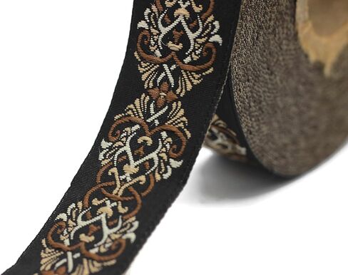 11 Yard 1.96 inches Wide Celtic Knot Jacquard Ribbon Sewing Trim Upholstery Fabric 50976 in Kuwait