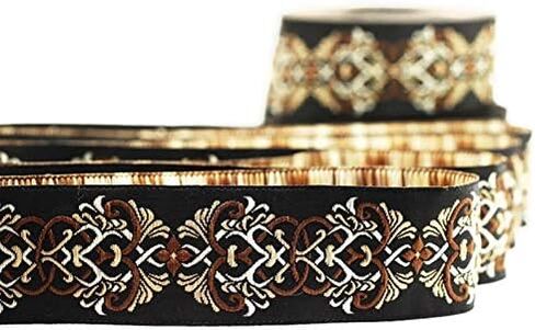 11 Yard 1.96 inches Wide Celtic Knot Jacquard Ribbon Sewing Trim Upholstery Fabric 50976 in Kuwait