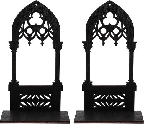 Garneck Wall Mount Candle Holder - Tealight Candlestick Gothic Church Dome Candelabra - Christian Orthodox Wooden Religions Candle Holder - Prayer Penance Candle Tray Hanger in Saudi Arabia