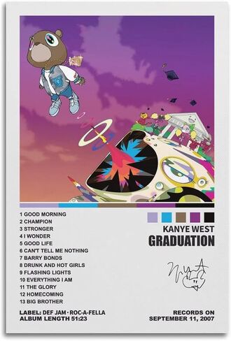 Gaobi Kanye West Poster Rapper Posters The Life of Pablo Music Album Cover Posters Canvas Art Poster And Wall Art Picture Print Modern Family Bedroom Decor Posters 12x18inch(30x45cm) in Saudi Arabia