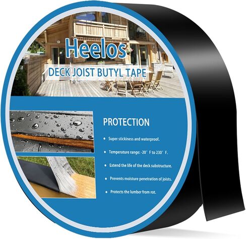 شريط بوتيل للرفع، شريط بوتيل مقاس 1-5/8 بوصة × 50 بوصة، شريط رافدة ذاتي اللصق للتزيين، شريط رافدة مقاوم للماء، شريط وامض مقاوم للطقس لإصلاح الختم لحماية الحزم والطوابق الخشبية in Kuwait