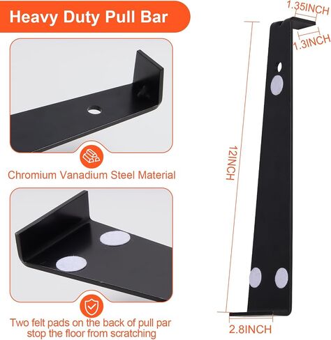 Laminate Flooring Tools, Vinyl Flooring Tools with 30-Piece Spacers and Double-Faced Mallet, Heavy Duty Pull Bar, Tapping Block in Saudi Arabia