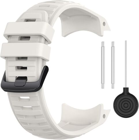 Band for Garmin Instinct 2X, Soft Silicone Replacement Watch Band Strap for Garmin Instinct 2X Solar (No Tracker) in Kuwait