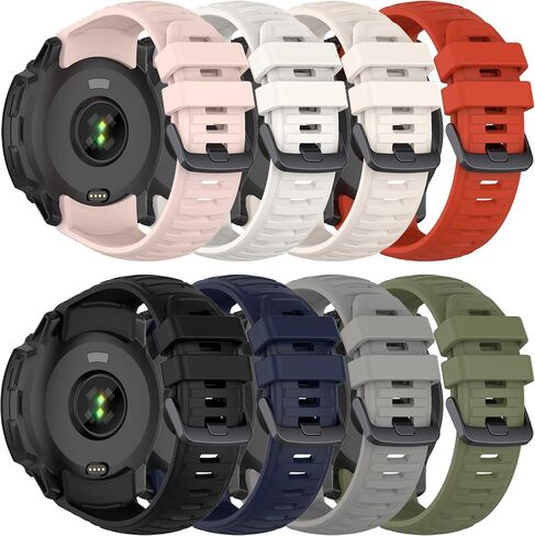 Band for Garmin Instinct 2X, Soft Silicone Replacement Watch Band Strap for Garmin Instinct 2X Solar (No Tracker) in Kuwait