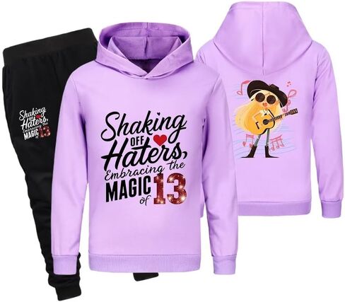 Long Sleeve Hooded Coordinatedoutfit children Kids Sweatshirt Sets in Saudi Arabia