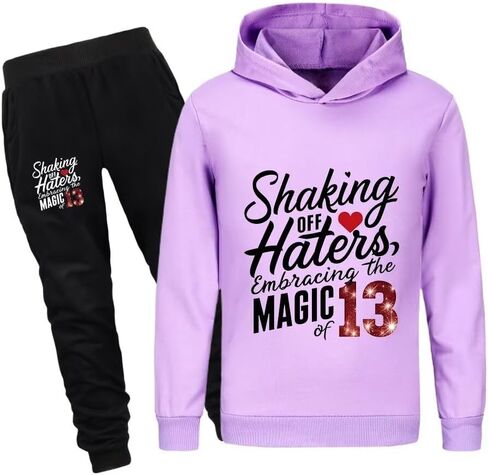 Long Sleeve Hooded Coordinatedoutfit children Kids Sweatshirt Sets in Saudi Arabia