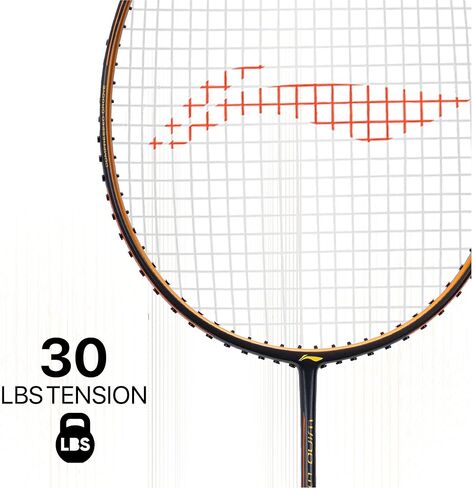 مضرب كرة الريشة من Li-Ning Wind Lite Stealth من ألياف الكربون مع غطاء كامل مجاني (مدعوم من Windstorm) in Saudi Arabia
