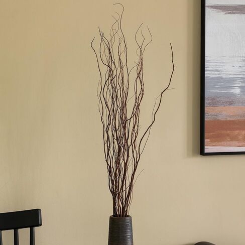 Brown Natural Decorative Dry Branches Authentic Willow Birch Sticks for Home Decoration, Wedding Craft, and Floor Vase in Saudi Arabia
