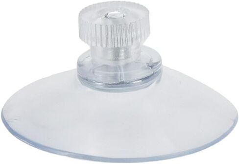 10 PCS Suction Cup,41 mm Suction Pads with Plastic Cap Clear PVC Sucker Pads Strong Adhesive Suction Holder for Window Glass Bathroom Wall Glass Door in Saudi Arabia