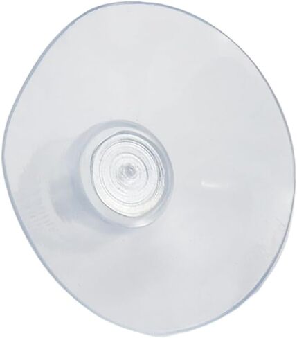 10 PCS Suction Cup,41 mm Suction Pads with Plastic Cap Clear PVC Sucker Pads Strong Adhesive Suction Holder for Window Glass Bathroom Wall Glass Door in Saudi Arabia