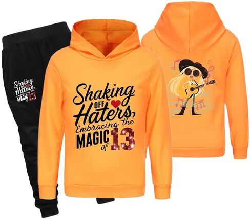 Long Sleeve Hooded Coordinatedoutfit children Kids Sweatshirt Sets in Saudi Arabia