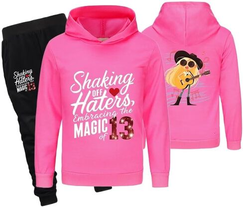 Long Sleeve Hooded Coordinatedoutfit children Kids Sweatshirt Sets in Saudi Arabia