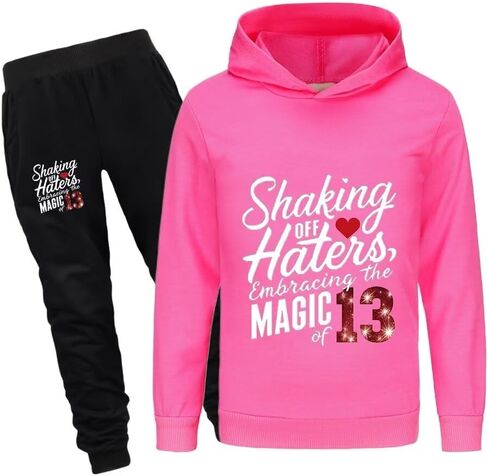 Long Sleeve Hooded Coordinatedoutfit children Kids Sweatshirt Sets in Saudi Arabia