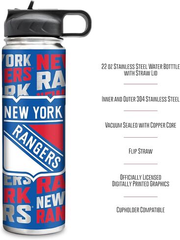 Rico Industries NHL unisex-adult Large Capacity: A 22oz tumbler provides a generous capacity for your beverages, allowing you to enjoy more of your favorite drink without constant refills. in Kuwait