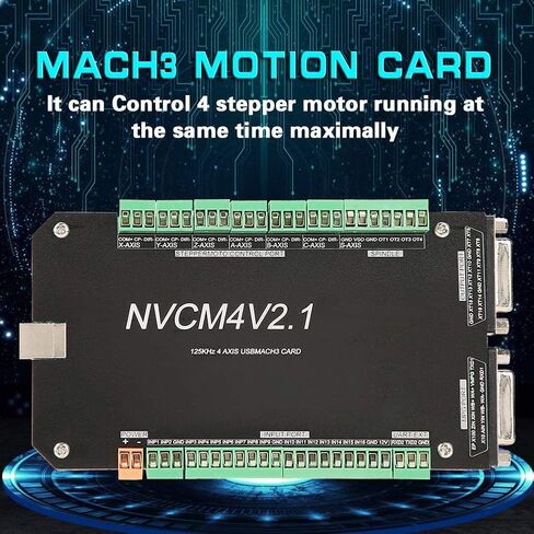Oumefar NVCM 4 محور التحكم باستخدام الحاسب الآلي إيثرنت MACH3 بطاقة التحكم في الحركة مزدوجة العزلة USB واجهة المجلس بطاقة لمحرك متدرج in Saudi Arabia