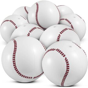 Jumbo Inflatable Football for Kids - (Pack of 12) 16-Inch Blow Up Footballs Party Supplies for Indoor, Outdoor Beach Balls, Summer Pool Toys, Sports Games, Themed Decorations, Gifts and Party Favors in Kuwait