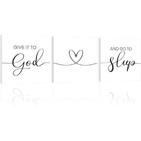 Family Signs Farmhouse Wall Decor:3 Piece Modern Family Quotes Wall Art Prints Love Sign for Home Decor Living Room Dining Room Hanging Paintings Romantic Minimalist Master Bedroom Decor 12"x16"