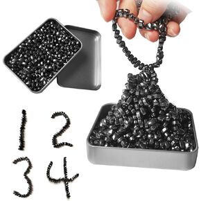 FSFHSJ Mini Magnetic Balls, Over 500 Ferrite Mini Magnets, Fidget Magnetic Ball Toy for Adults, Relieve Anxiety and Stress, Magnetic Ball Toy for Office Desk, Metal Fidget Magnet Putty Gift (Colorful)