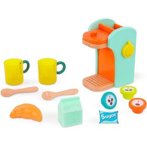 B. toys- Mini Chef - Toaster Playset- Pretend Play Breakfast Playset – 14pc Brunch Set – Pop-Up Toast & Sounds– 3 Years +