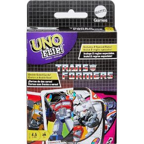 Mattel Games UNO FLIP! STRANGER THINGS Card Game with Double-Sided Deck, Collectible Gift for Kid, Family & Adult Game Nights, 2 to 10 Players Ages 7 Years Old & Up