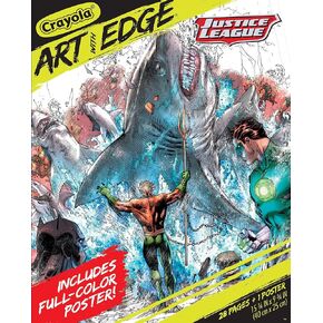 Crayola Batman Coloring Book Pages, 1 Full Color Batman Poster, 28 Pages