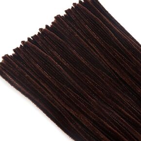 TOAOB 100pcs Pipe Cleaners Purple Pipe Cleaners Chenille Stems 6mm x 12 Inch Pipe Cleaners Craft Supplies for Art DIY Crafts Decorations