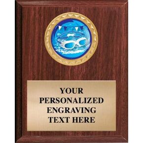 Swimming Plaques Make A Great Award & Trophy. You Can Add Your Own Free Engraving.