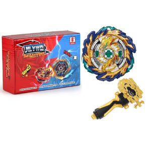 mlywd Bey Battling Tops Burst SuperKing, Bey Blade Launcher and Grip Battle Game Set Right Spin DB Layer System Gyro Toys Set Gifts for Kids Children Boys, B-167