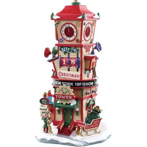 Lemax Christmas Village Countdown Clock Tower - 73333