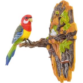 PowerTRC Chirping & Dancing Bird with Noise Sensor, Sound Activated Chirping Bird