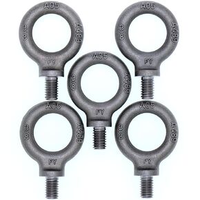 5 Pcs Lifting Shoulder Eye Bolts 3/8"-16 X 5/8"