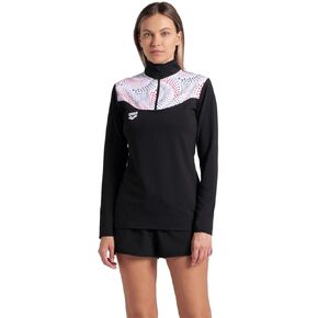 ARENA Women's Fireflow Half Zipped Long Sleeve Shirt Official Team Merchandise