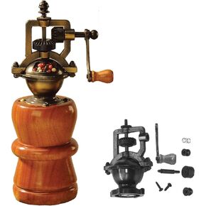Penn State Industries PKGRIND-4B Antique Style Brass Finish Peppermill Mechanism Woodturning Kit (1, Antique Brass)