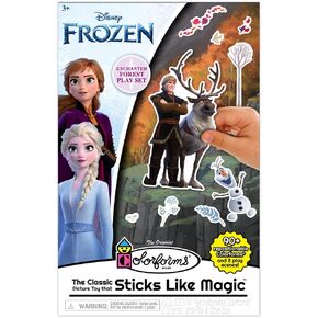 Colorforms — Mickey Mouse Play House Retro Play Set — Mickey and Minnie Mouse! — Pieces Stick Like Magic! — Ages 3+