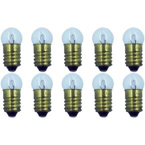 CEC Industries #1447 Bulbs, 18 V, 2.7 W, E10 Base, G-3.5 Shape (Box of 10)