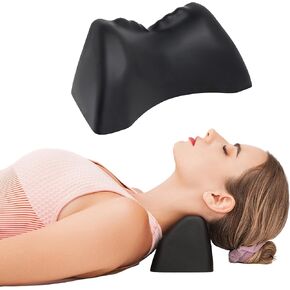 Occipital Release Tool, Cervical Pillow for Pivtol Therapy & TMJ Relief, Neck and Shoulder Relaxer, Neck Stretcher Traction Device