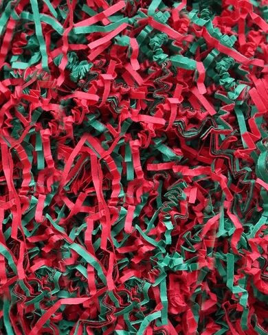 MagicWater Supply - 4 oz - Green - Soft & Thin Crinkle Cut Paper Shred Filler great for Gift Wrapping, Basket Filling, Birthdays, Weddings, Anniversaries, Valentines Day, and other occasions in Saudi Arabia