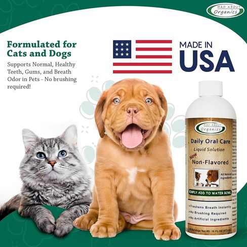 Mad About Organics Daily Oral Liquid Solution Fresh Mint 32oz in Kuwait