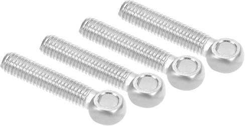 4 قطع من مسامير رفع الكتف الآلية - مسامير رفع من الفولاذ المقاوم للصدأ لسياج الثريا تنطبق على ديكور الحديقة (M5mmx25mm) in Kuwait