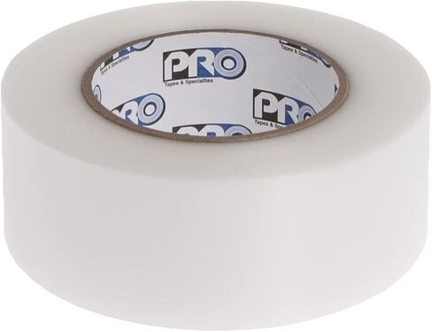 ProTapes Pro Duct 160 عالي الأداء مقاوم للماء، شريط لاصق شفاف قابل للإزالة، طول 55 ياردة × عرض 2 بوصة، شفاف (عبوة من قطعة واحدة) in Kuwait