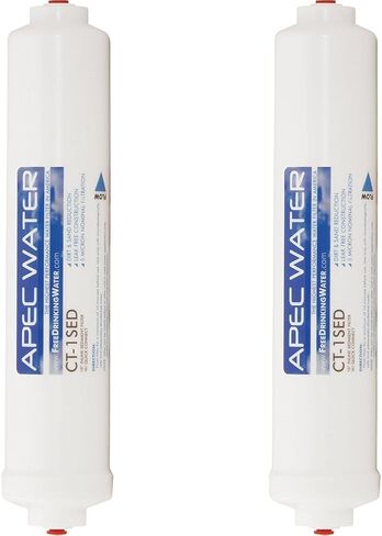 APEC Water Systems Ultimate US Made Stage 1, 10", High Capacity Sediment Replacement Filter with 1/4" Quick - Connector (CT-1SED) in Saudi Arabia