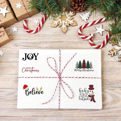 25 PCS Snowman Face Stickers for Crafts Christmas Vinyl Reindeer Snowman Face Decals for Ornaments Glass Water Bottles Cup Window Wall Christmas Decorations (25Pcs Snowman Face) in Kuwait