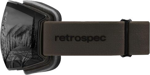 Retrospec Zenith Ski Goggles - Snowboard Goggles for Men, Women, Boys & Girls - 100% UV Protection, Anti-Fog Snow Goggles in Kuwait