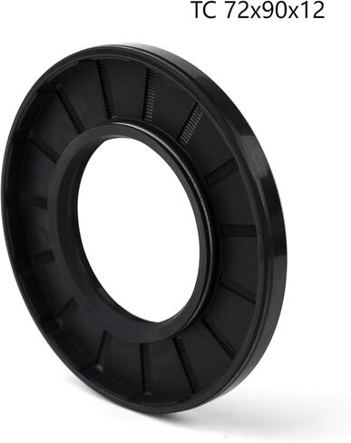 XiKe 1PCS Oil Seal, Lip Seals, TC 73mm x 90mm x 7mm, Nitrile Rubber Double Lip Spring-Loaded Oil Shaft Seal, Designed for Bearing Shaft, Black in Saudi Arabia