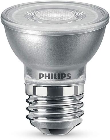 6W PAR16 Medium Base Bright White Dimmable LED Light Bulbs - 3 Pack in Saudi Arabia