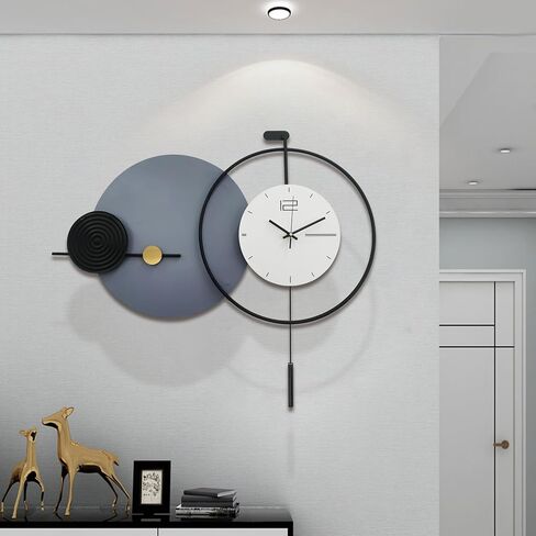 Wall Clocks for Living Room Decor,Large Decorative Wall Clock, with Silent Movement Wall Clocks for Home Wall Art Decor Clock in Saudi Arabia